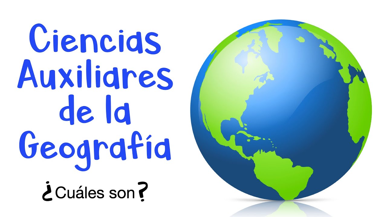 mapa conceptual de ciencias auxiliares de la geografia