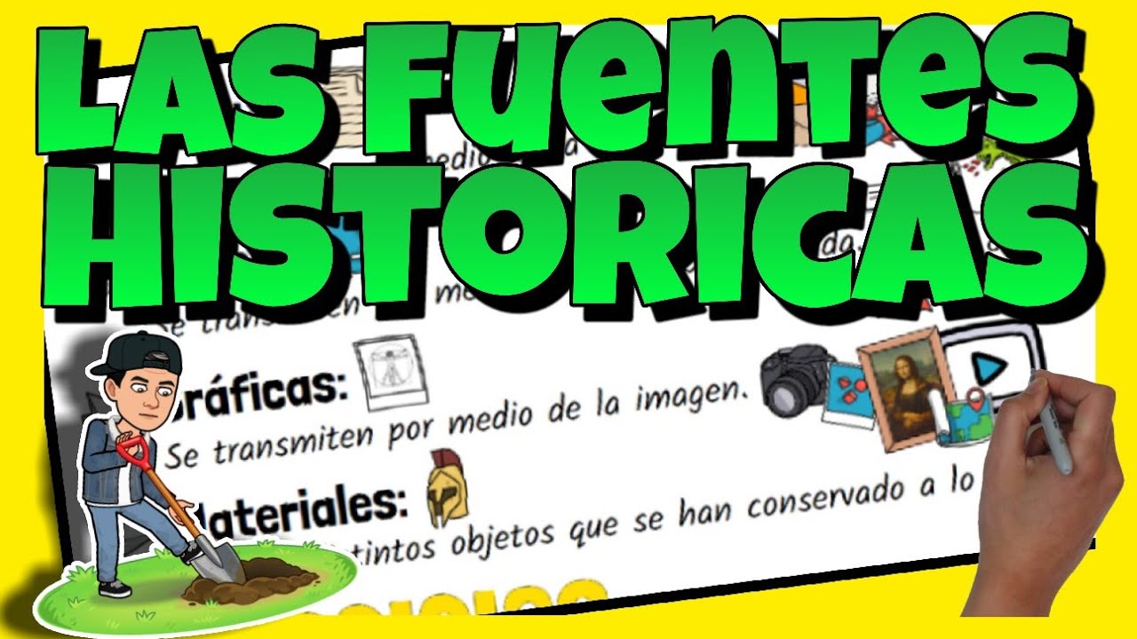 mapa conceptual de las fuentes historicas
