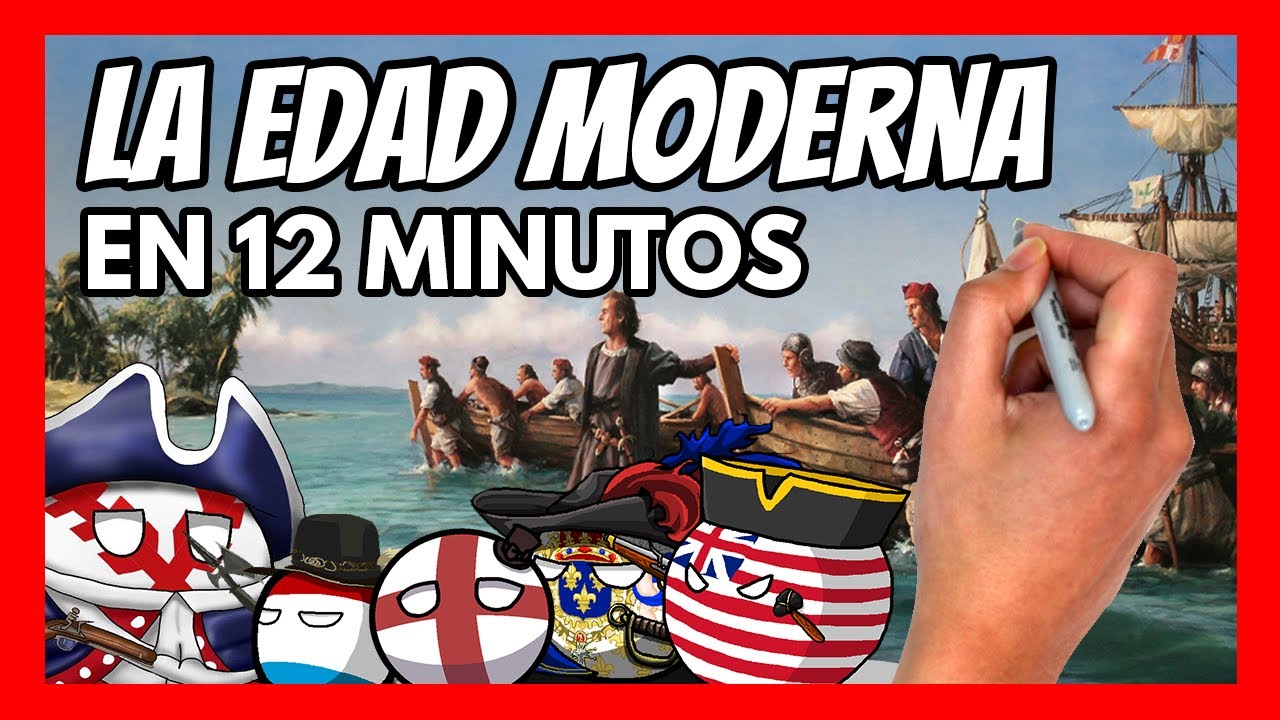 mapa mental de la edad moderna