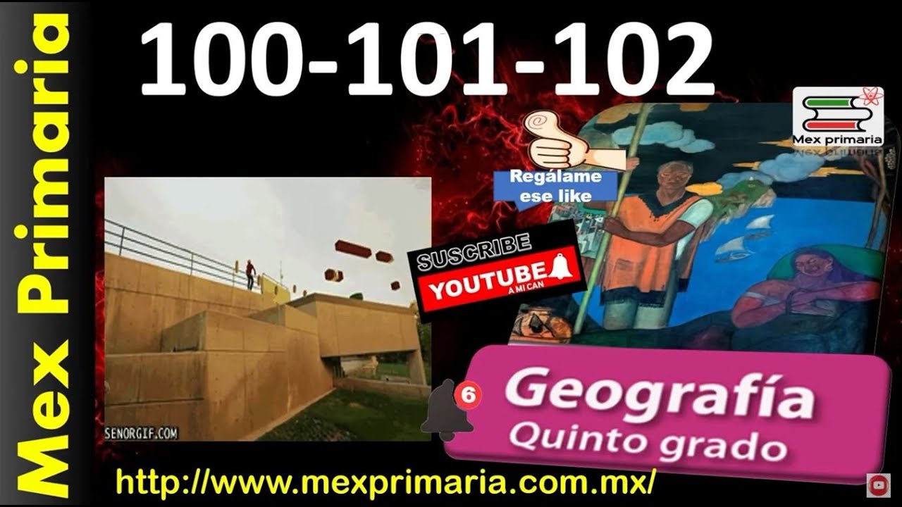 pagina 100 de geografia 5 grado contestado