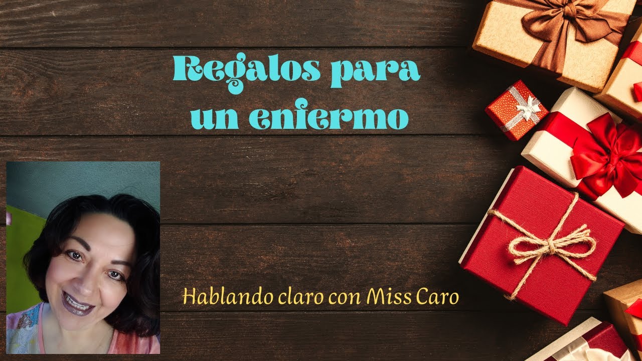 que regalar a un enfermo en casa