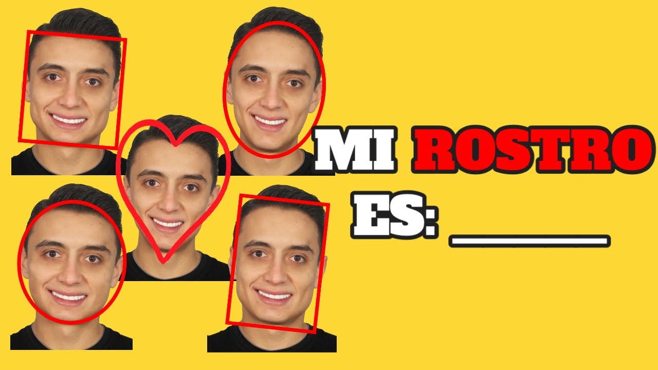 que tipo de rostro tengo hombre