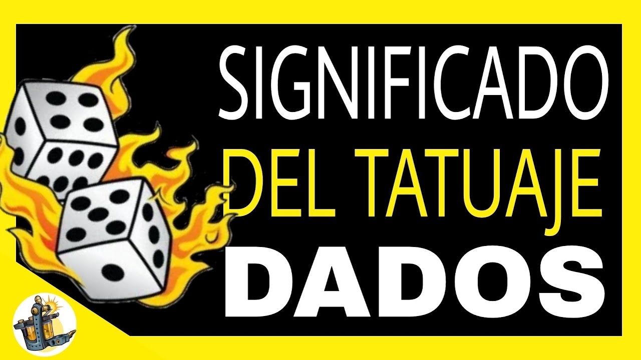 significado de los dados en tatuajes