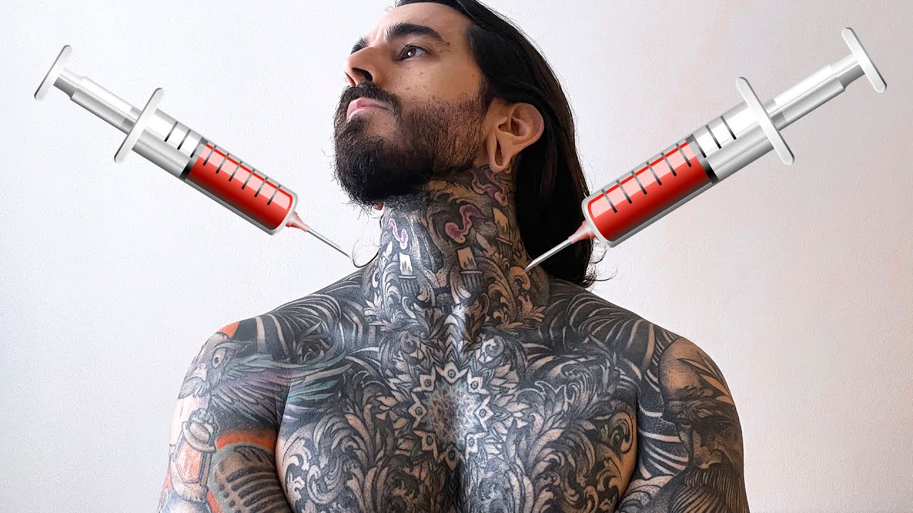 tattoos para hombre en el cuello