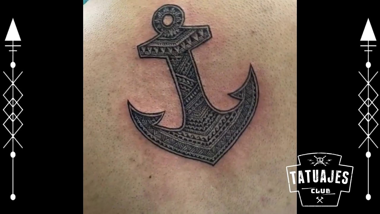 tatuajes de anclas para hombres en el brazo