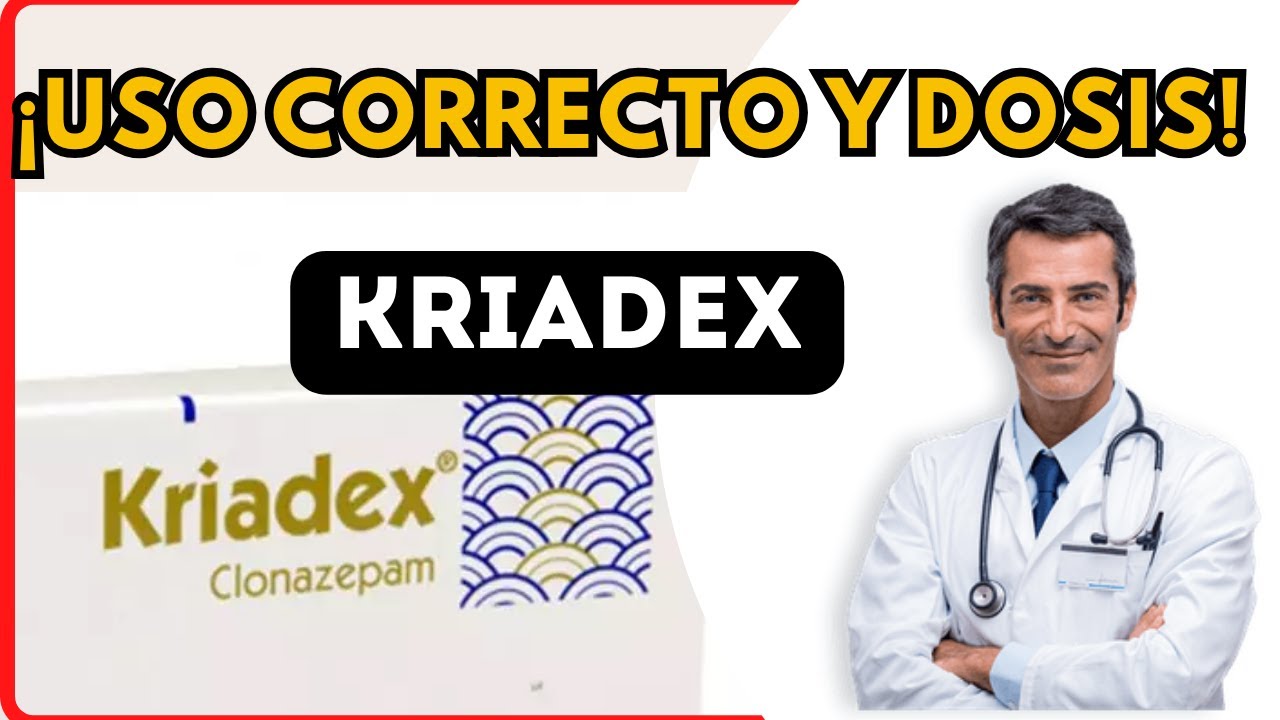 3 gotas de kriadex es mucho