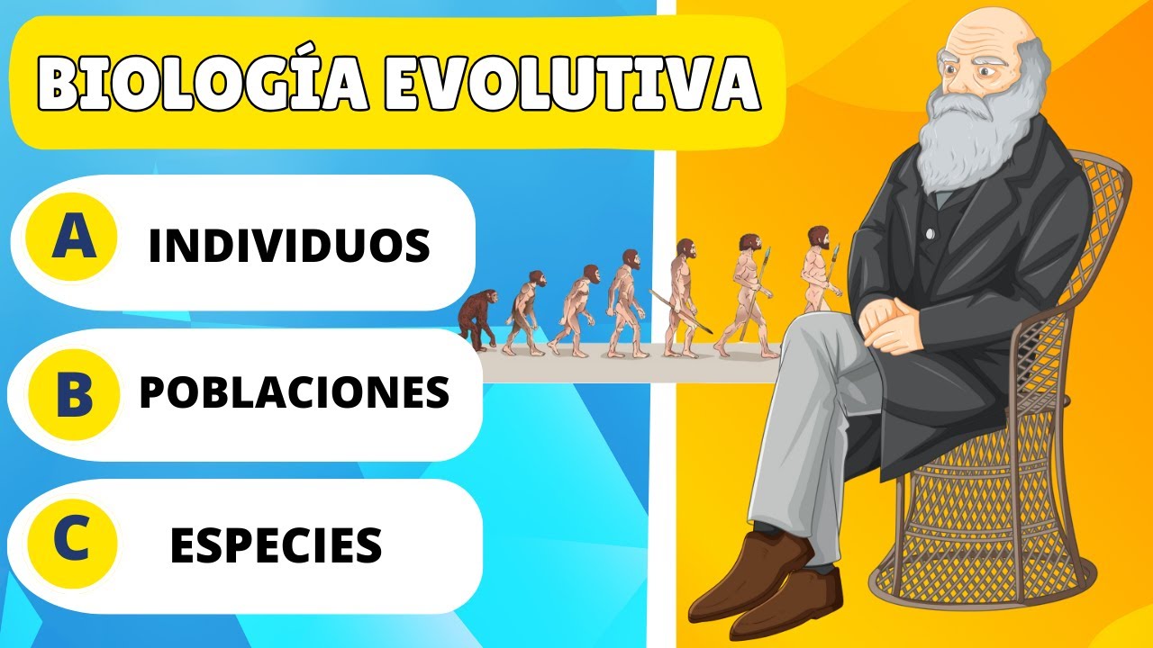 cuestionario sobre la evolución de las especies
