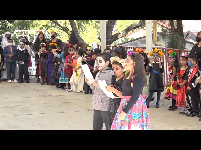 ejemplo de programa para dia de muertos