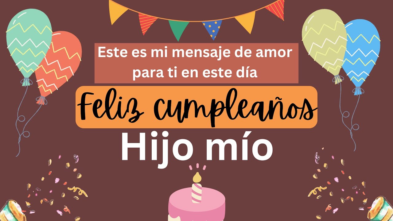 imágenes de cumpleaños para un hijo varón adolescente