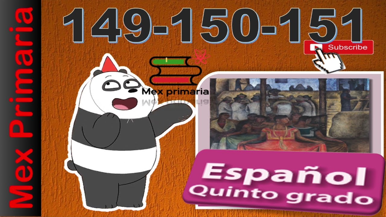 libro de español quinto grado 2019 contestado