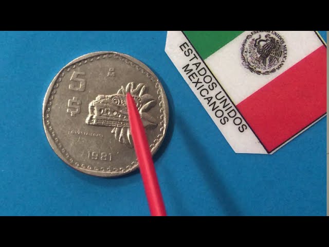 moneda de 5 pesos 1981 valor