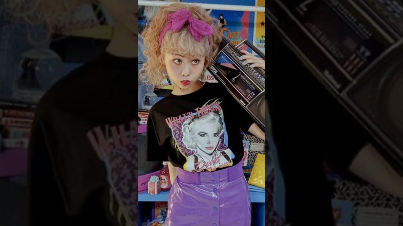 mujer peinados de los 80 niñas