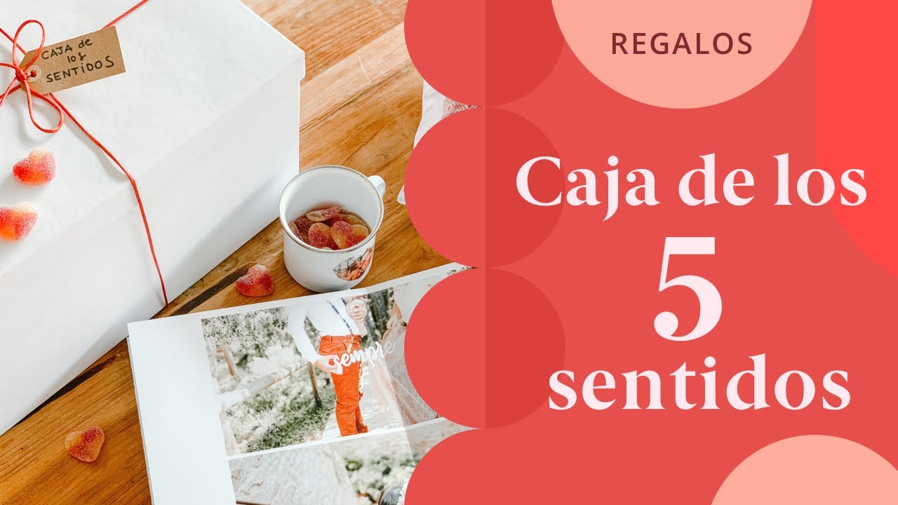 regalo para mi novio de los 5 sentidos